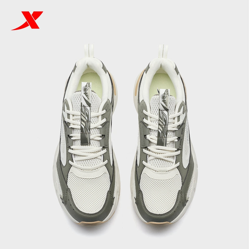 XTEP t Men's Outdoor Shoes Grey/Spruce Green170006-6