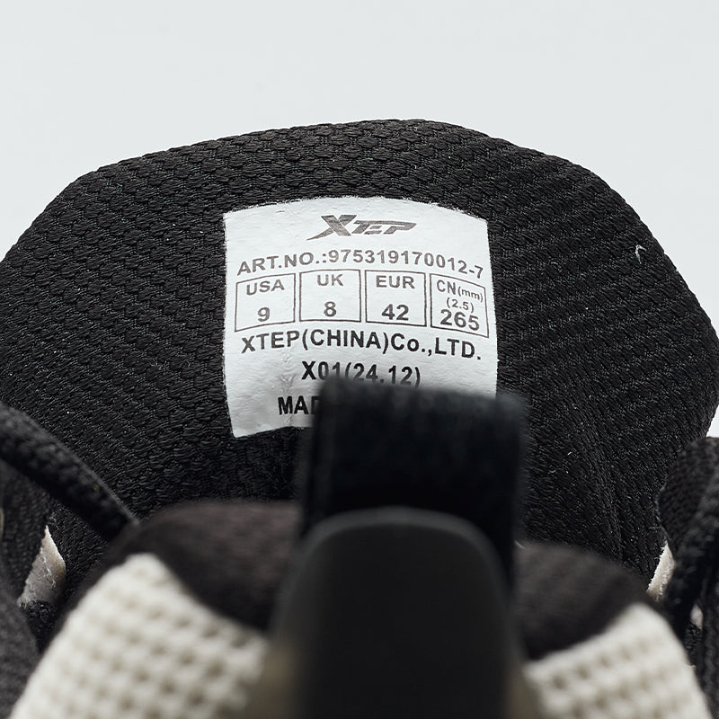 XTEP FlyStone 2.0v2 Men's Outdoor Shoes Alabaster/Black170012-7