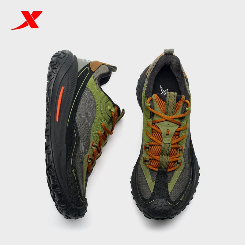 XTEP FlyStone 2.0v2 Men's Outdoor Shoes Spruce Green/Wormwood Green/Black170012-6