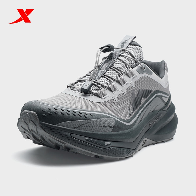 XTEP Trailfinder Lightweight Men's Outdoor Shoes Grey/Ash Grey170018-8