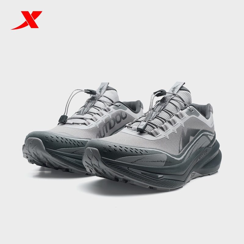 XTEP Trailfinder Lightweight Men's Outdoor Shoes Grey/Ash Grey170018-8