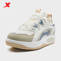 XTEP Men's Skateboarding Shoes Canvas White/Apricot03/Blue310005-3