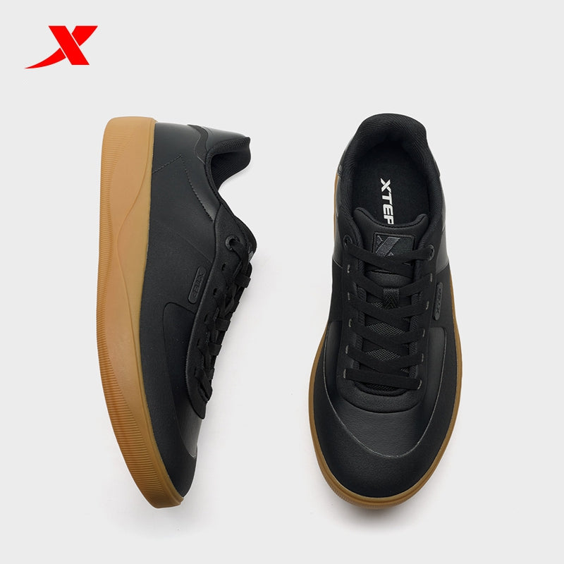 XTEP Men's Skateboarding Shoes Black310011-5