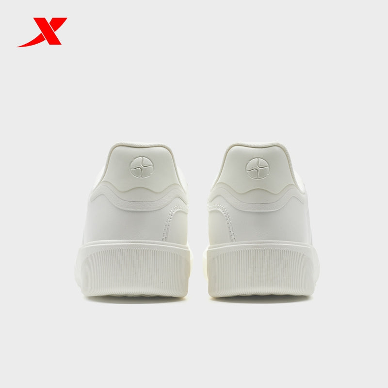 XTEP Men's Skateboarding Shoes Canvas White310011-1