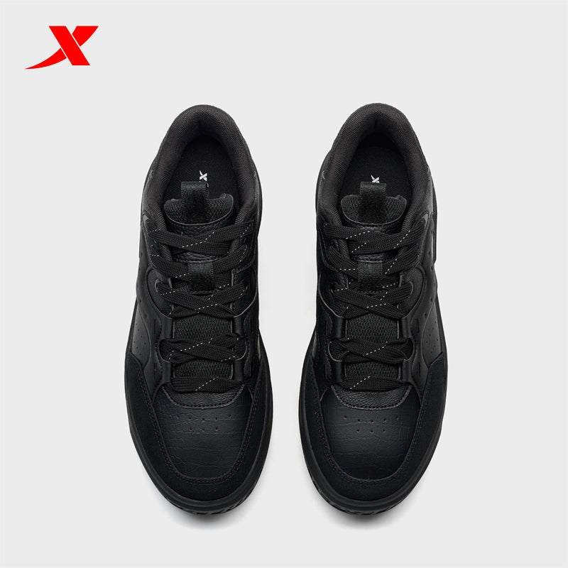 XTEP Men's Skateboarding Shoes Black310037-5