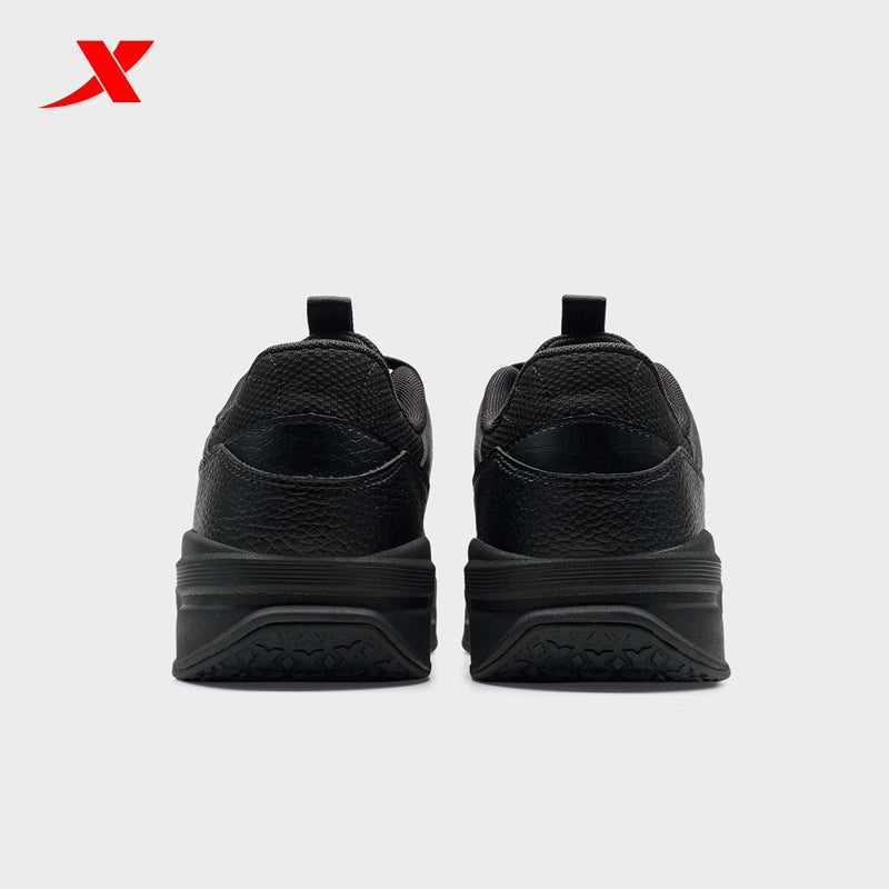 XTEP Men's Skateboarding Shoes Black310037-5