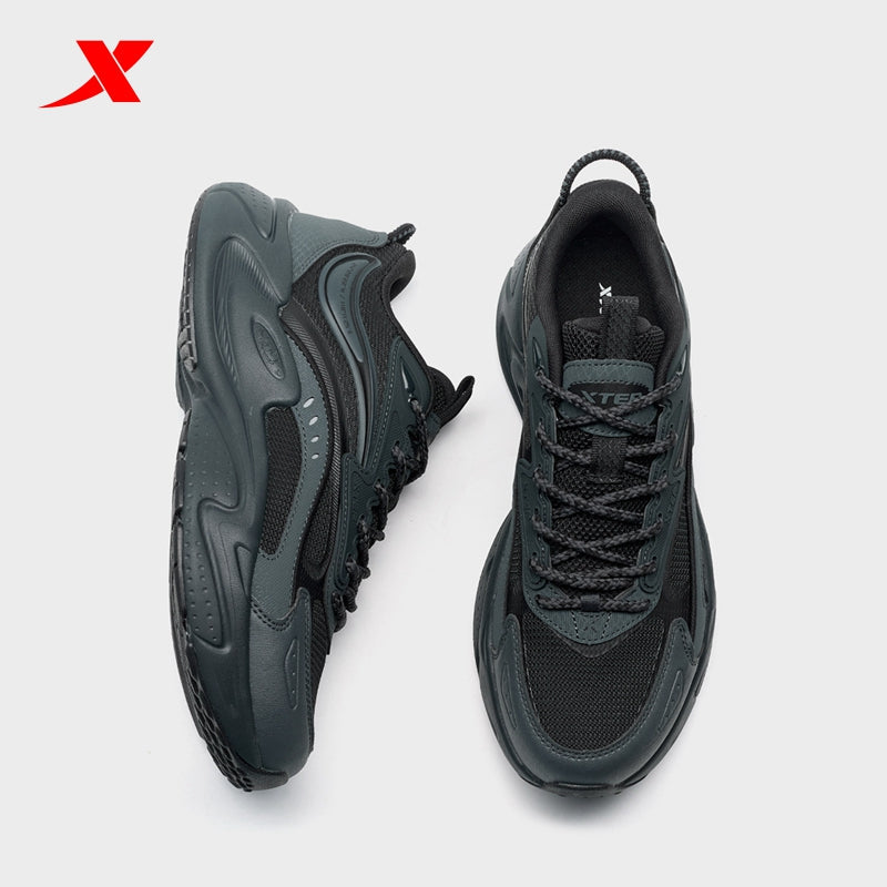 XTEP Pioneer 3.0 Men's Casual Shoes Black/Carbon Blk320004-6