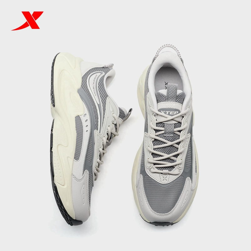 XTEP Pioneer 3.0 Men's Casual Shoes Grey/Dove Grey320004-5