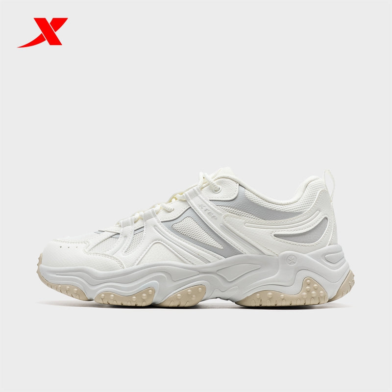 XTEP Volcano V2 Men's Casual Shoes Canvas White/Phantom Grey320015-2