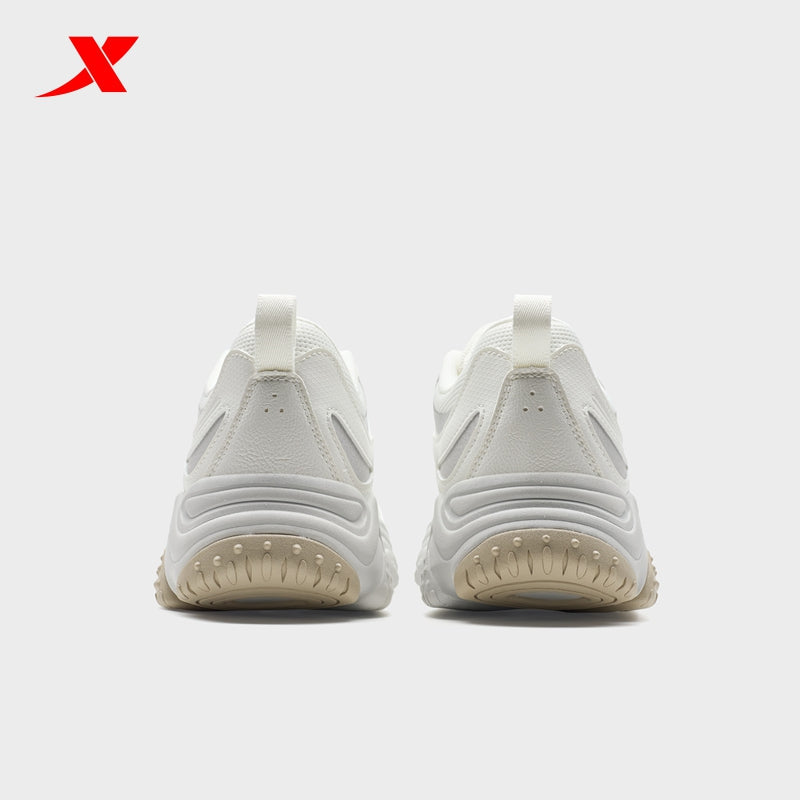 XTEP Volcano V2 Men's Casual Shoes Canvas White/Phantom Grey320015-2