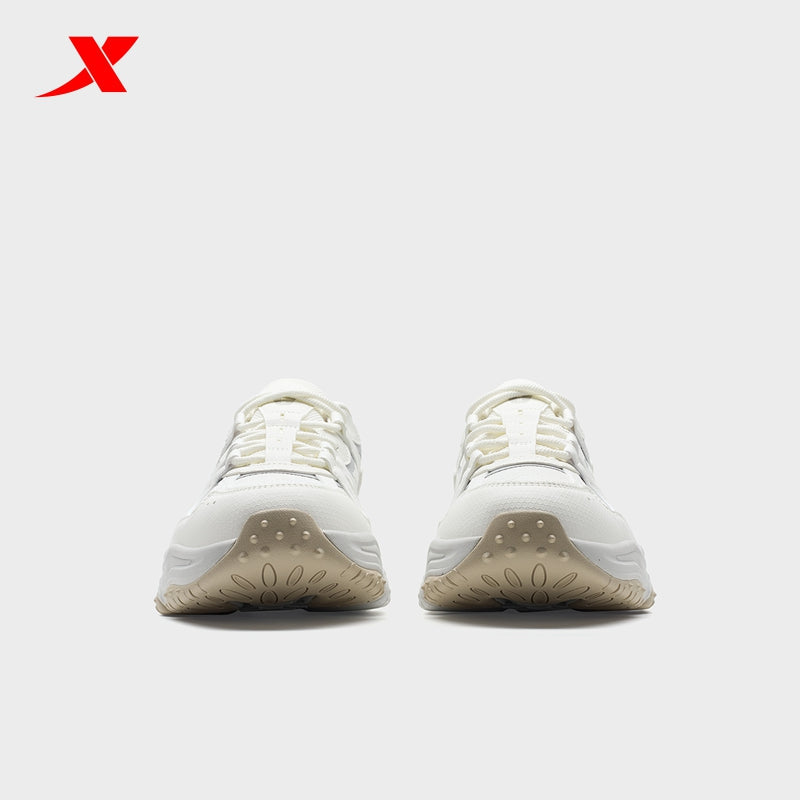 XTEP Volcano V2 Men's Casual Shoes Canvas White/Phantom Grey320015-2