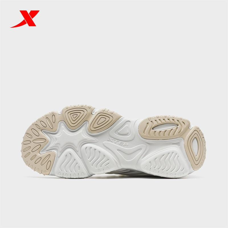 XTEP Volcano V2 Men's Casual Shoes Canvas White/Phantom Grey320015-2