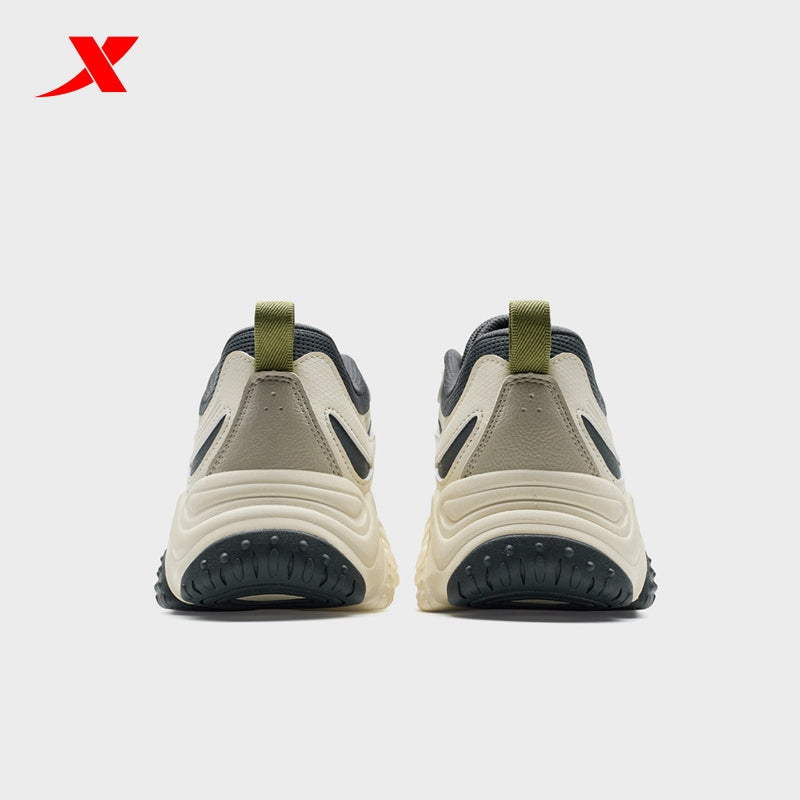 XTEP Volcano V2 Men's Casual Shoes White Tea/Apricot03/Carbon Blk320015-7