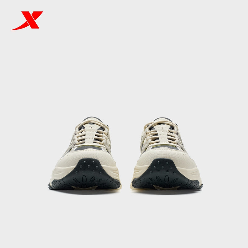 XTEP Volcano V2 Men's Casual Shoes White Tea/Apricot03/Carbon Blk320015-7