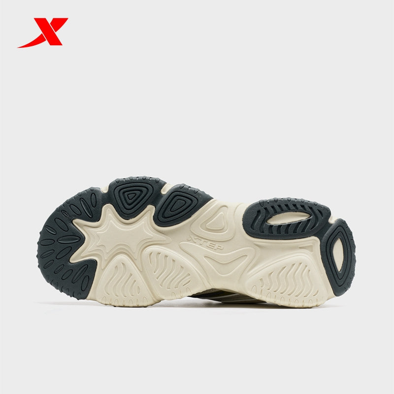 XTEP Volcano V2 Men's Casual Shoes White Tea/Apricot03/Carbon Blk320015-7