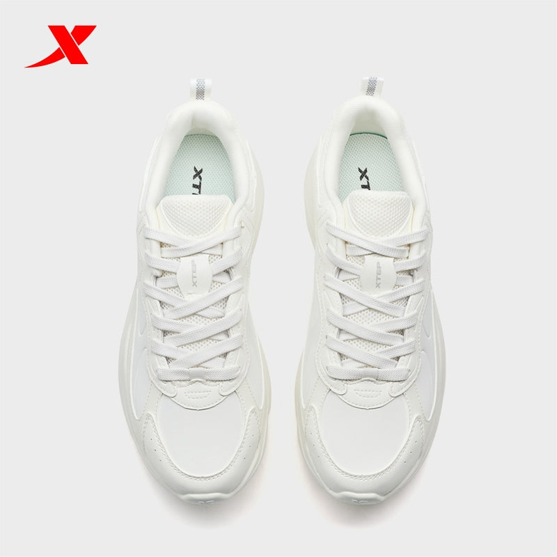 XTEP Men's Casual Shoes Canvas White320047-8