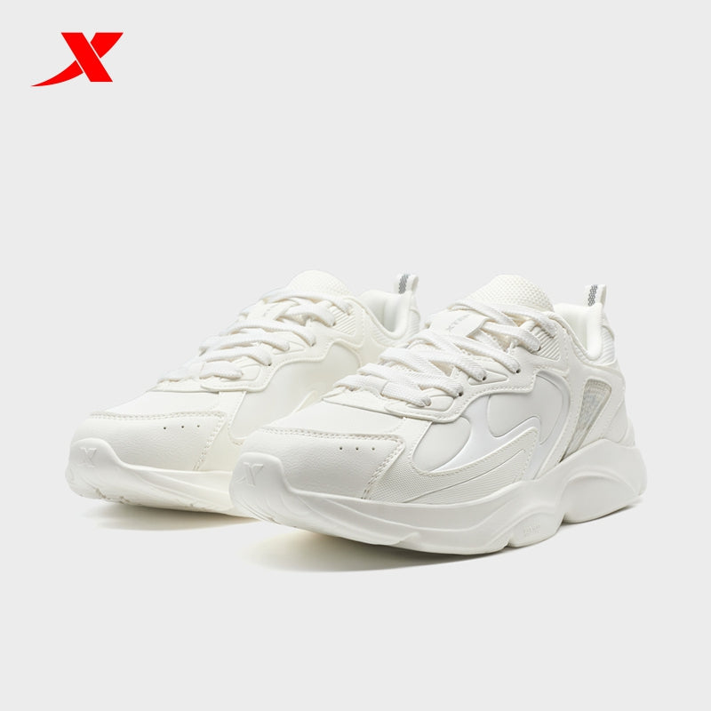 XTEP Men's Casual Shoes Canvas White320047-8