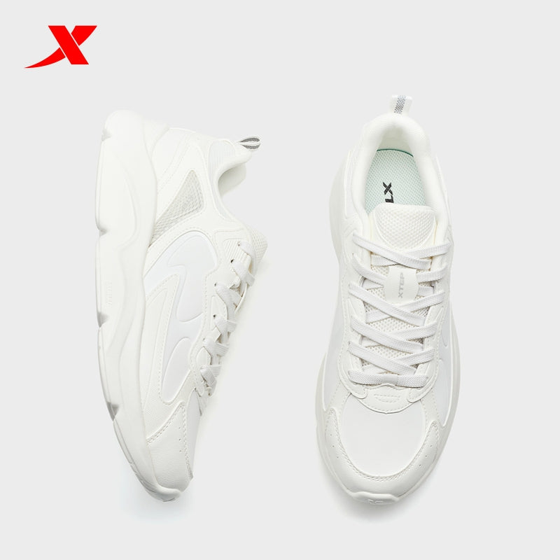 XTEP Men's Casual Shoes Canvas White320047-8