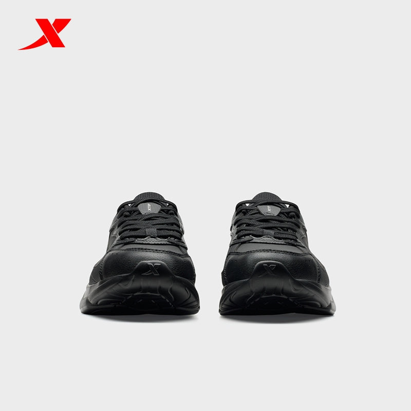 XTEP Men's Casual Shoes Black/Charcoal Grey320047-9