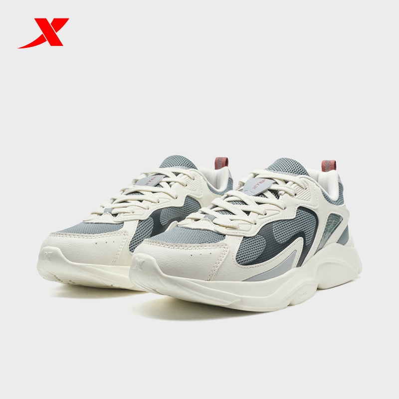 XTEP Men's Casual Shoes Grey38/Grey06/Carbon Blk320047-6