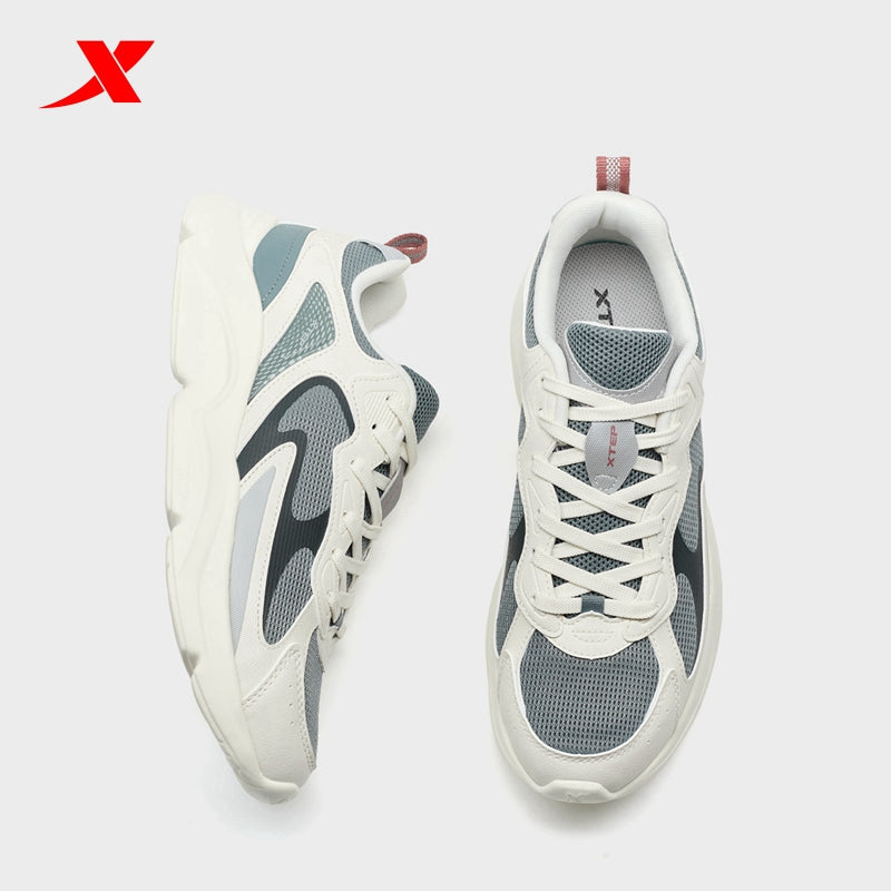 XTEP Men's Casual Shoes Grey38/Grey06/Carbon Blk320047-6