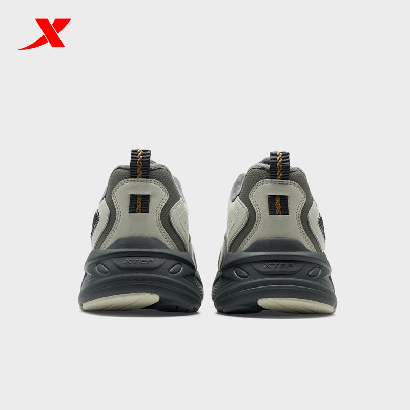 XTEP Men's Casual Shoes Grey/Spruce Green370009-1